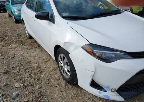 2017 Toyota Corolla L из США, поврежденный, VIN 2T1BURHE6HC831053